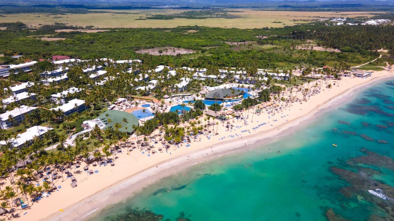 Grand Sirenis Punta Cana Resort & Aquagames Uvero Alto Eksteriør bilde Aerial view of Iberostar Grand Paradies